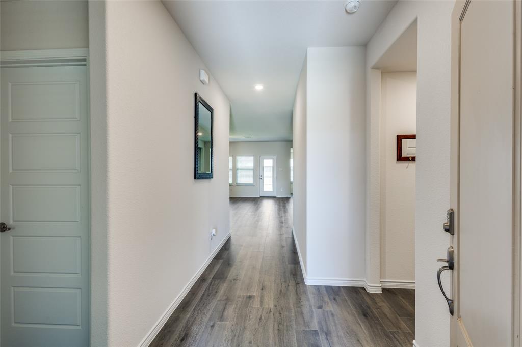 6213 Abby Drive Aubrey, TX 76227 - Photo 5 of 32 a view of hallway with wooden floor