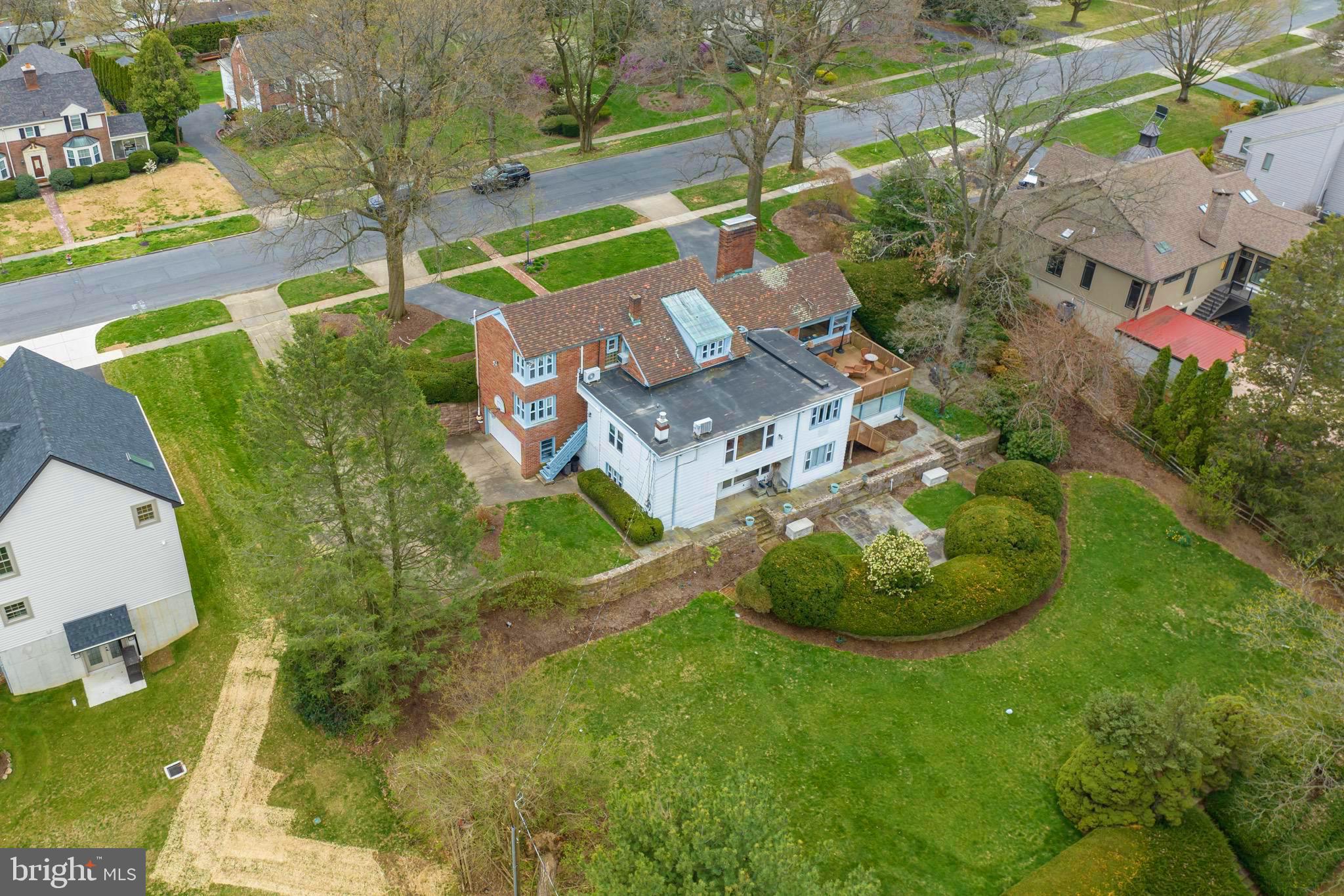 97 Grandview Boulevard Reading, PA 19609 - Photo 4 of 64 Top view of property from the rear