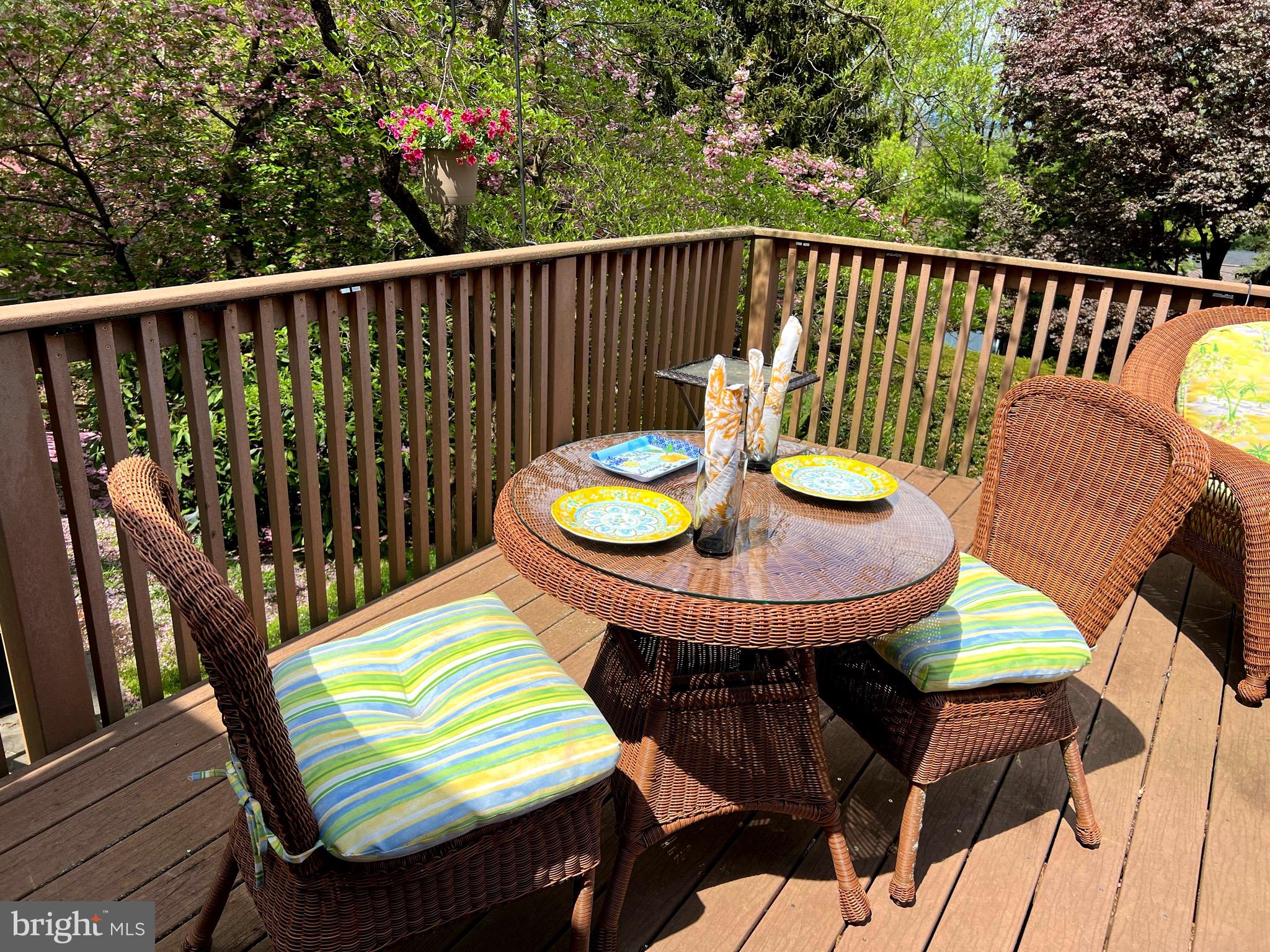 97 Grandview Boulevard Reading, PA 19609 - Photo 55 of 64 Intimate setting on the rear deck...