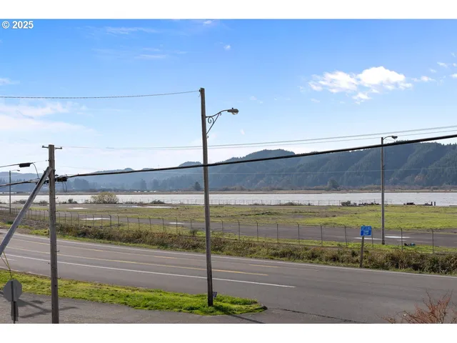 a view of city from a balcony