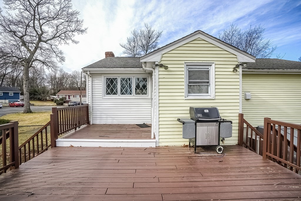 10 Sullivan Drive Randolph, MA 02368 - Photo 37 of 40 a view of a house with wooden deck