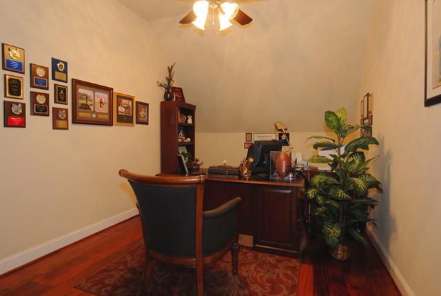 3320 Allen Barrett Road Murfreesboro, TN 37129 - Photo 14 of 19 Formal Office has built in bookshelves, Hardwood Floors, and is secluded.