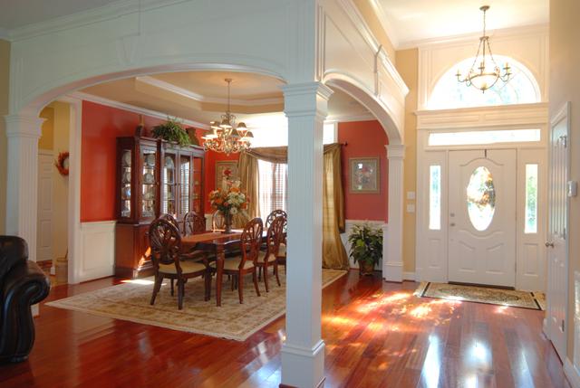 3320 Allen Barrett Road Murfreesboro, TN 37129 - Photo 2 of 19 Elegant entry, open to a formal dining. Easy to fit 10 to 15 guests. BRAZILIAN CHERRY HARDWOOD FLOORS THROUGH OUT THE MAIN LIVING AREAS
