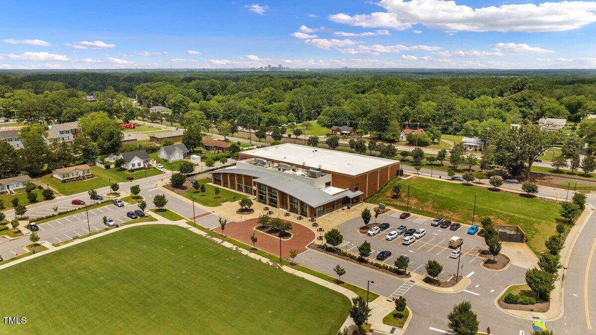 202 Purvis Street Garner, NC 27529 - Photo 25 of 28 an aerial view of a house with a ocean view