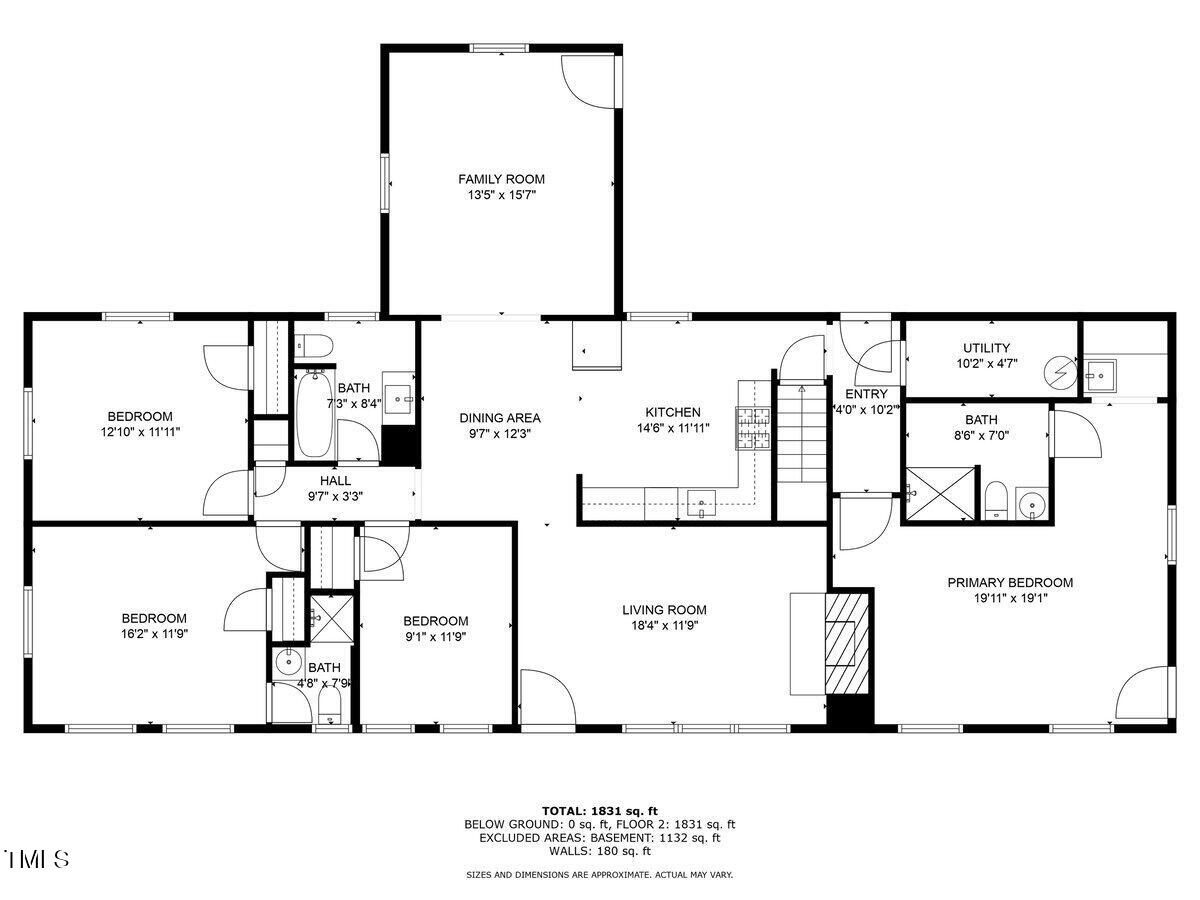 202 Purvis Street Garner, NC 27529 - Photo 27 of 28 a black and white photo of a picture