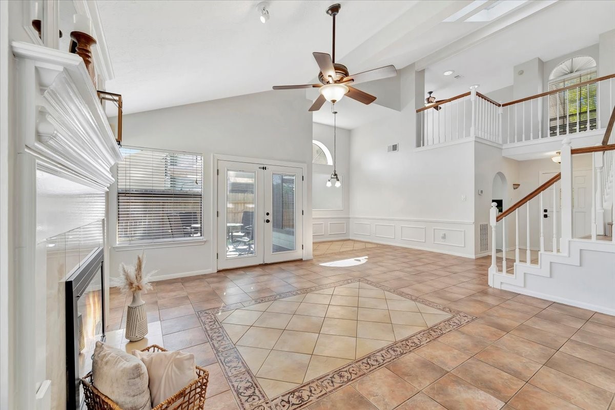 15131 Cranbourne Drive Houston, TX 77062 - Photo 8 of 42 a view interior of a house an entryway and fire place