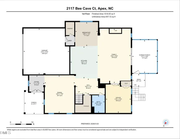 $1,090,000 | 2117 Bee Cave Court, Apex, NC 27539