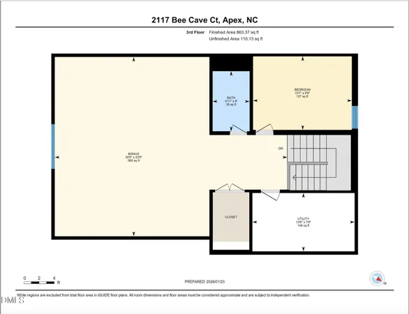 $1,090,000 | 2117 Bee Cave Court, Apex, NC 27539