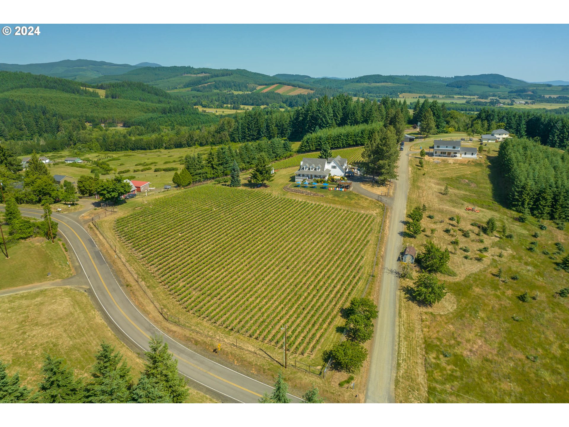 25059 Larson Road Monroe, OR 97456 - Photo 32 of 38 a view of a lake with a mountain