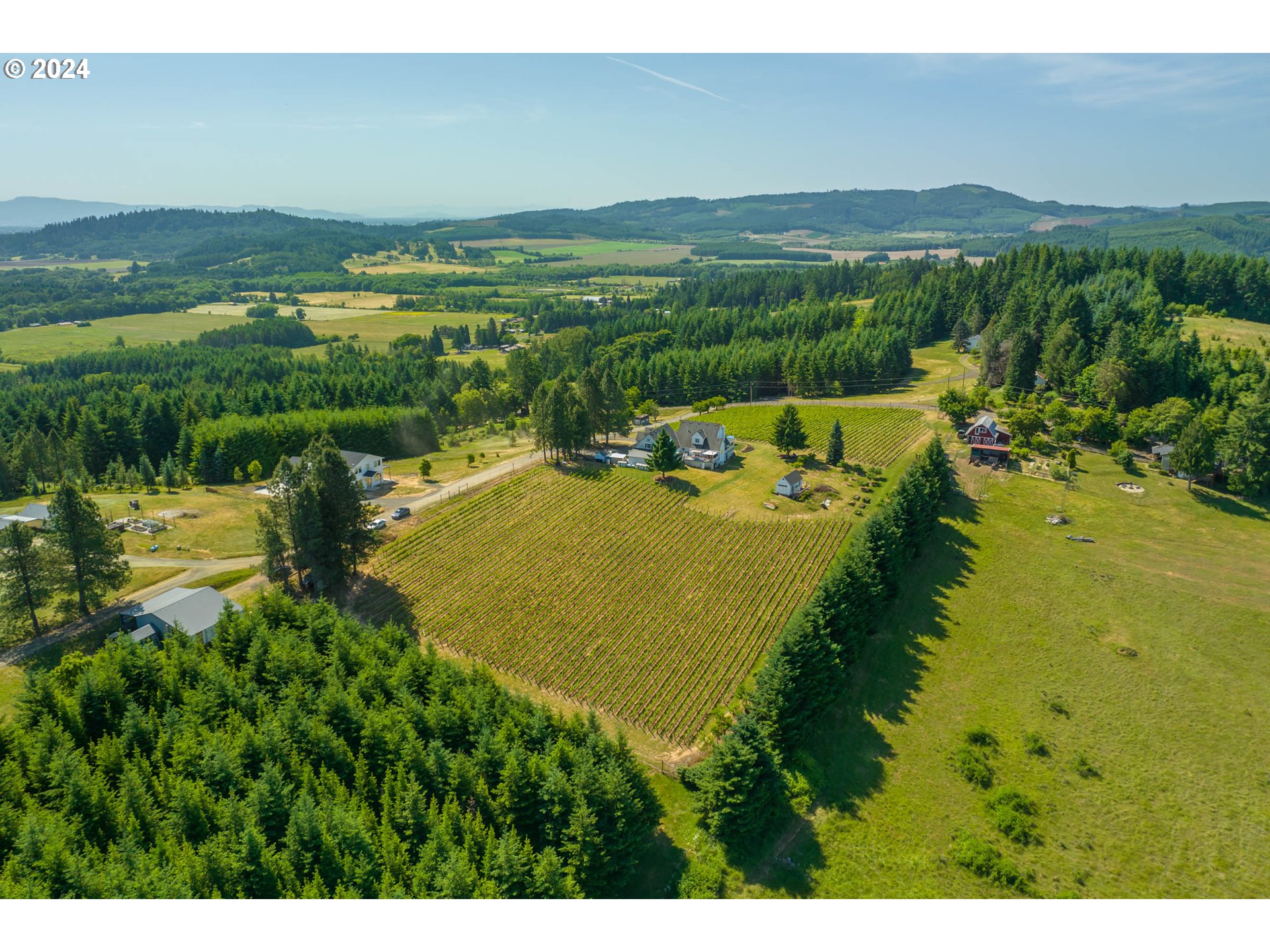 25059 Larson Road Monroe, OR 97456 - Photo 6 of 38 a view of a lake with a mountain