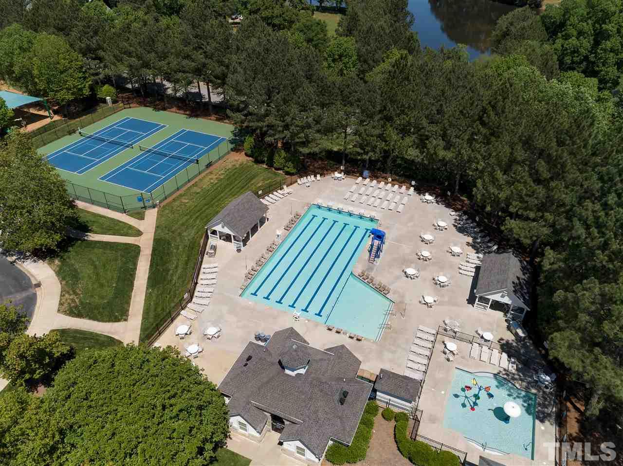 220 Mickleson Ridge Drive Raleigh, NC 27603 - Photo 17 of 20 an aerial view of a house