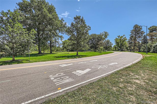 a view of lake with a yard