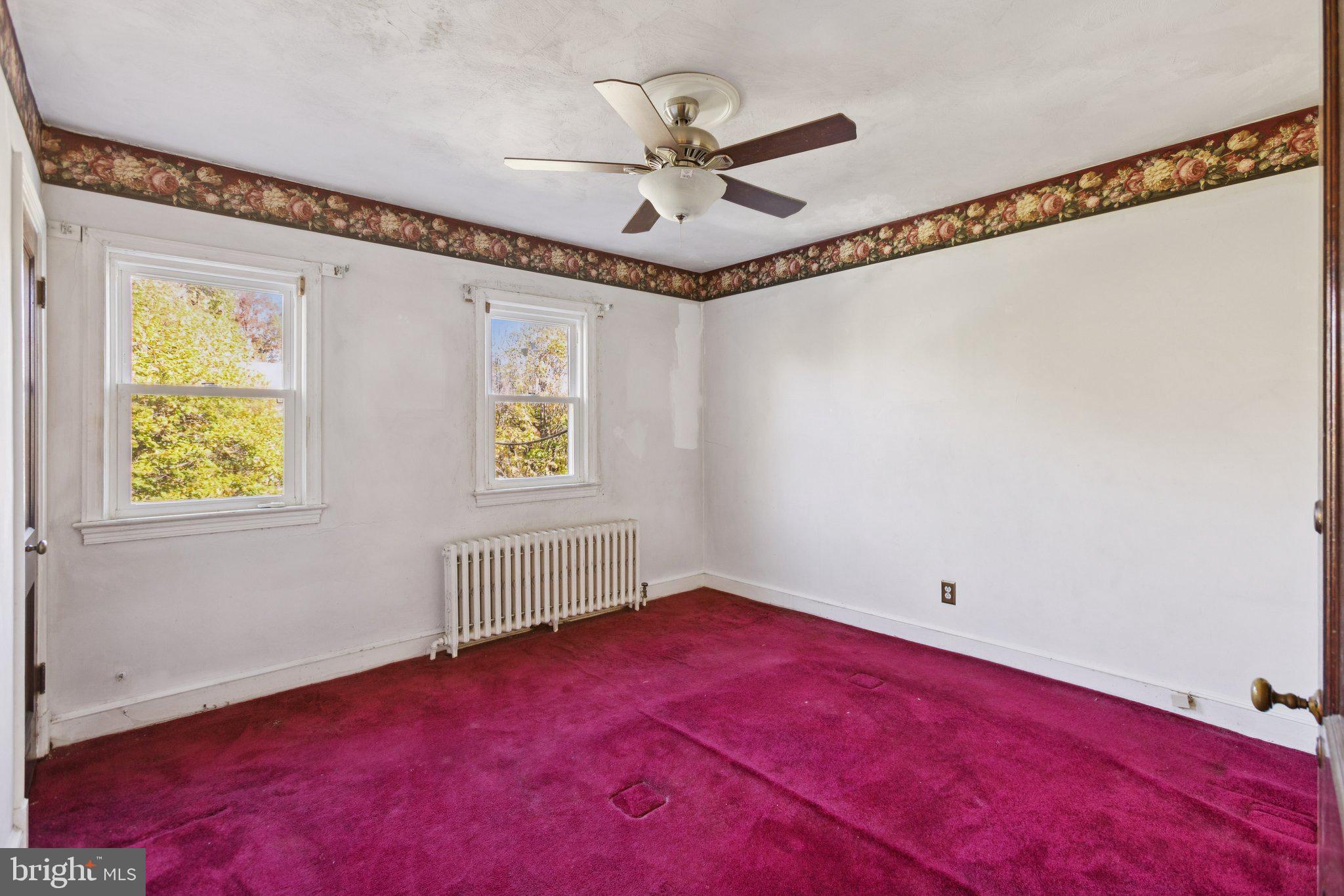 1633 R Street Southeast Washington, DC 20020 - Photo 10 of 44 a view of empty room with ceiling fan