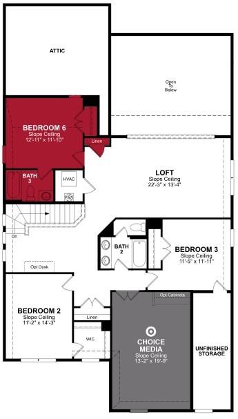 107 National Court Forney, TX 75126 - Photo 30 of 30 Beazer Homes Brookville Estates Blackburn floorplan