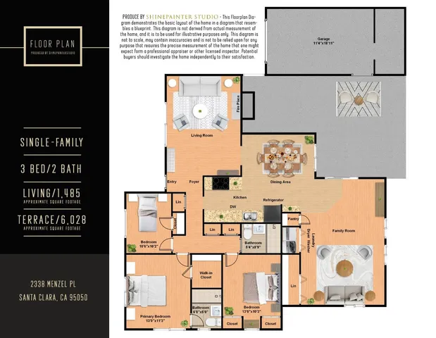$1,780,000 | 2338 Menzel Place, Santa Clara, CA 95050