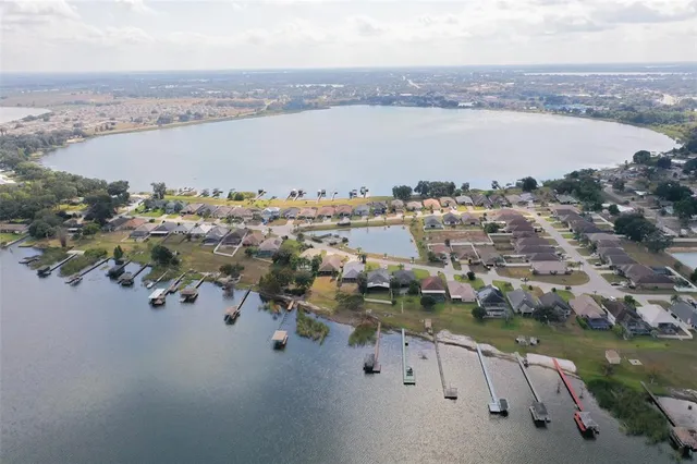 a view of city and ocean