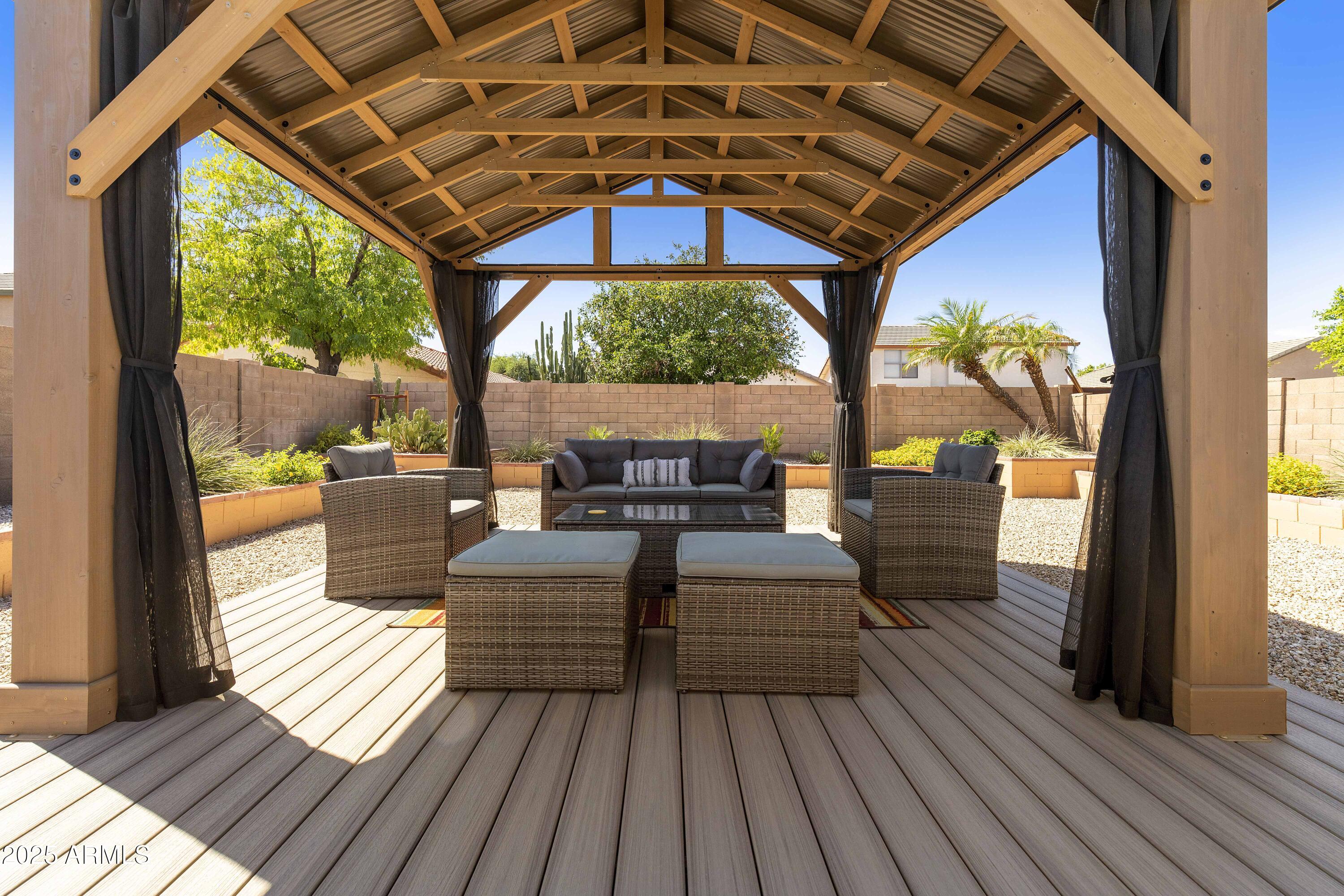 519 East Devon Drive Gilbert, AZ 85296 - Photo 10 of 47 a view of porch with seating space