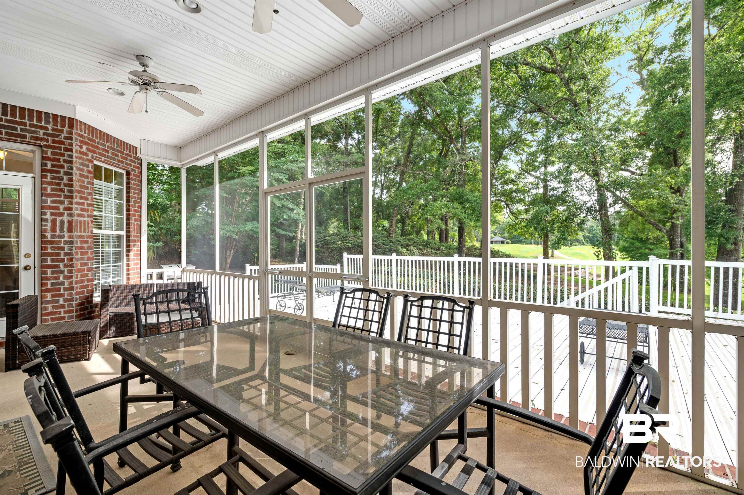 130 McIntosh Bluff Road Fairhope, AL 36532 - Photo 23 of 49 Screened Porch