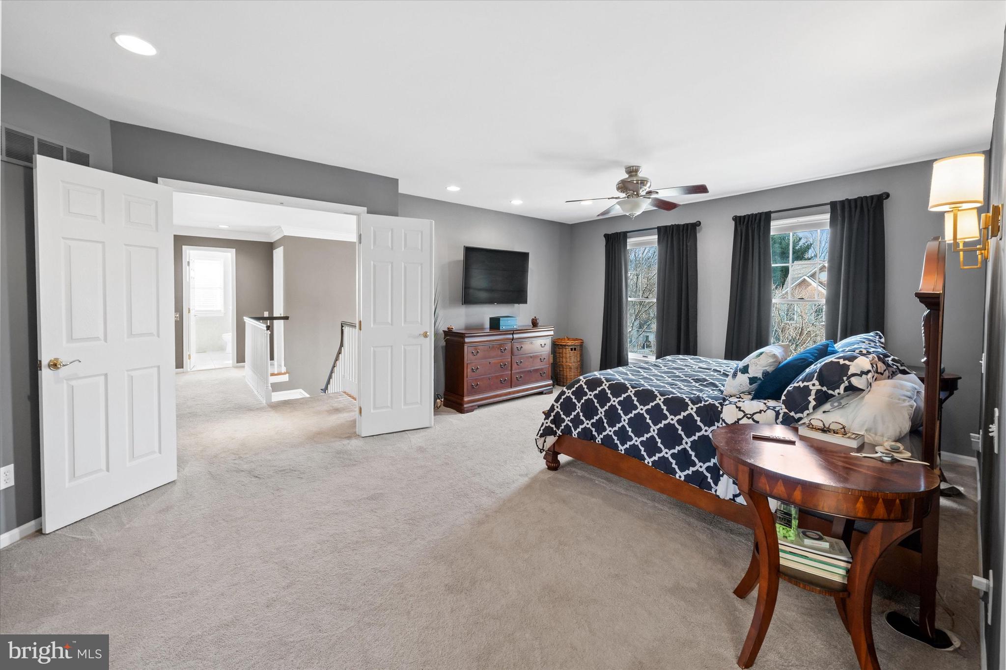 716 Regency Hill Road Hockessin, DE 19707 - Photo 41 of 73 a living room with furniture and a flat screen tv