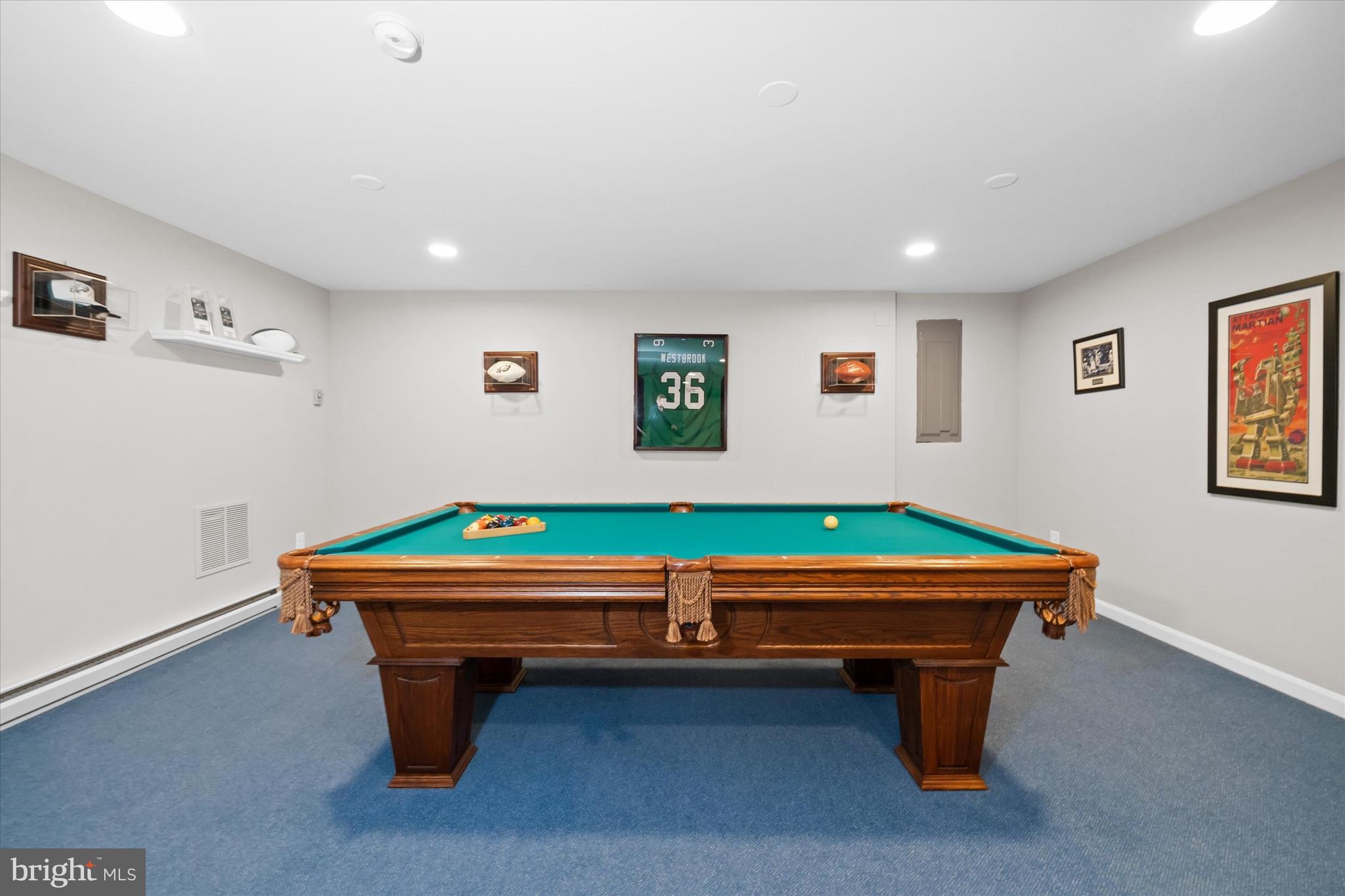 716 Regency Hill Road Hockessin, DE 19707 - Photo 56 of 73 a room with pool table and windows