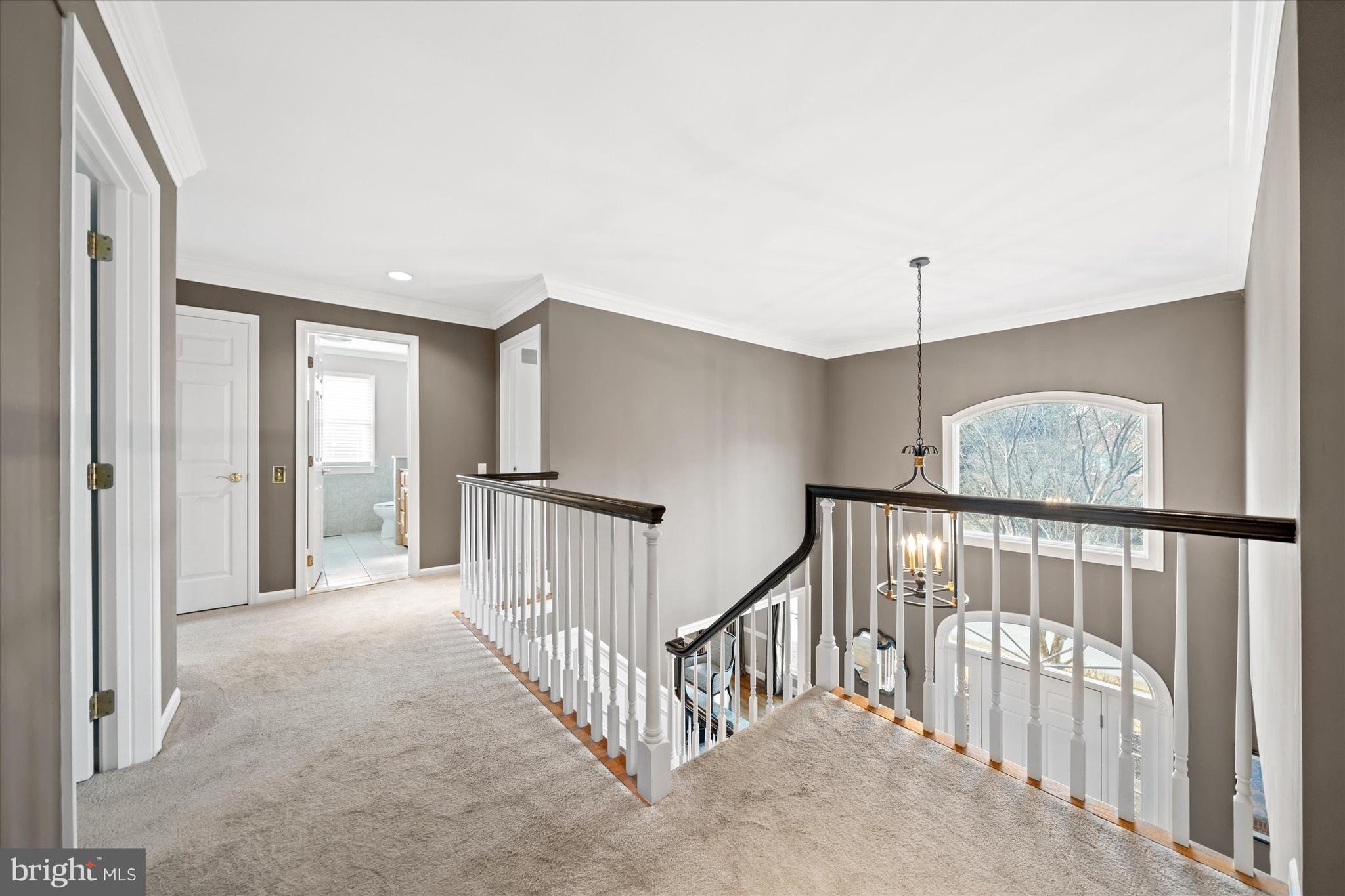 716 Regency Hill Road Hockessin, DE 19707 - Photo 6 of 73 Upstairs Hallway with Lots of Light