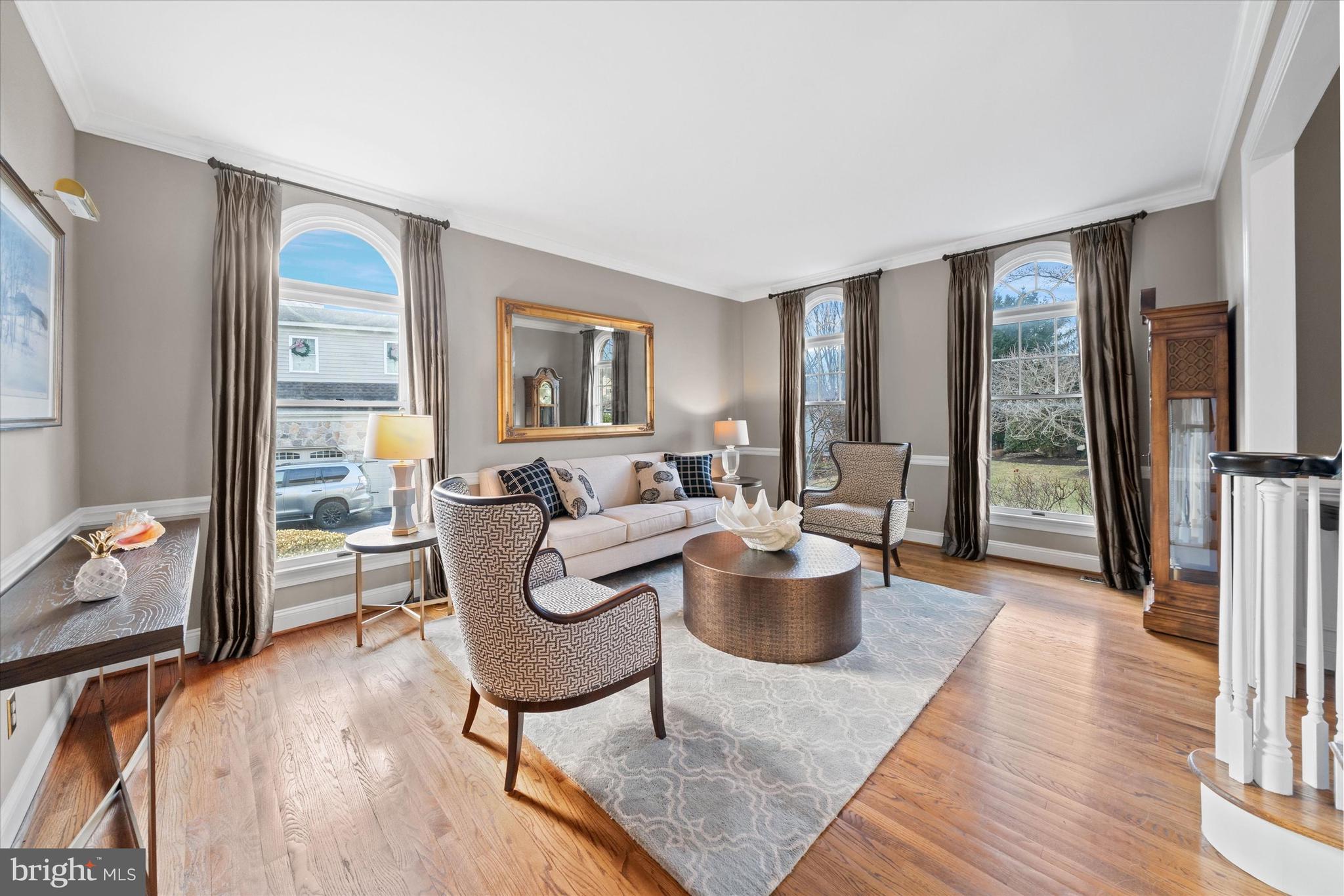 716 Regency Hill Road Hockessin, DE 19707 - Photo 7 of 73 a living room with furniture and a large window