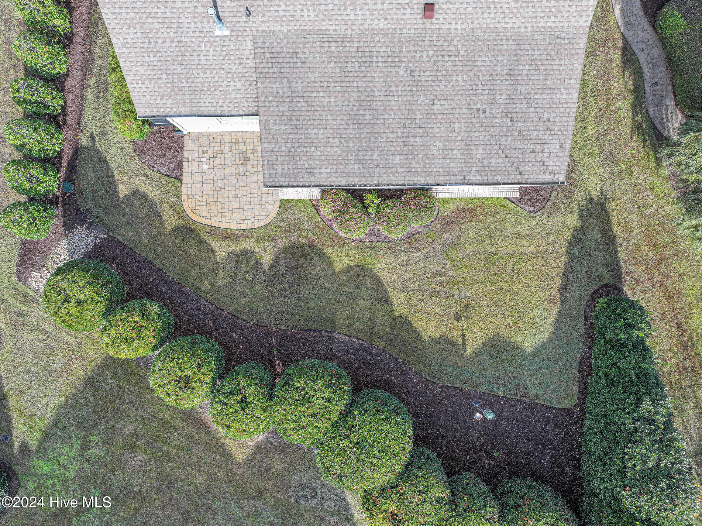 448 Forrest Park Greenville, NC 27858 - Photo 9 of 55 Drone Overhead Rear Yard