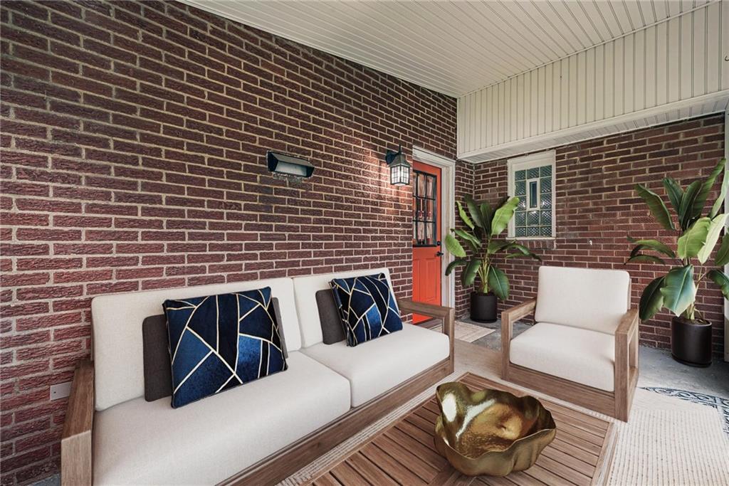 549 Filmore Road Pittsburgh, PA 15221 - Photo 22 of 25 a view of barbeque area with potted plant