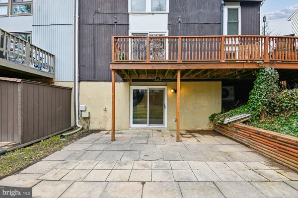 a view of balcony and deck