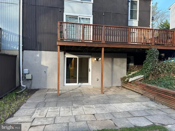 a view of front door of house