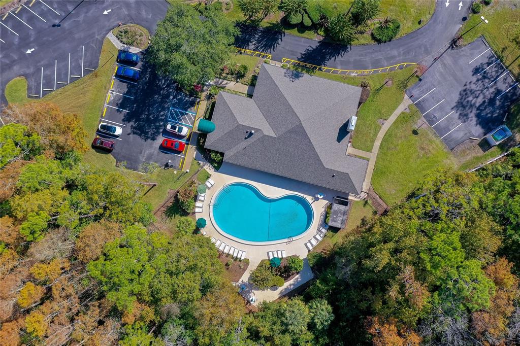 27 Foxhunter Flat Ormond Beach, FL 32174 - Photo 41 of 47 an aerial view of a house with a swimming pool
