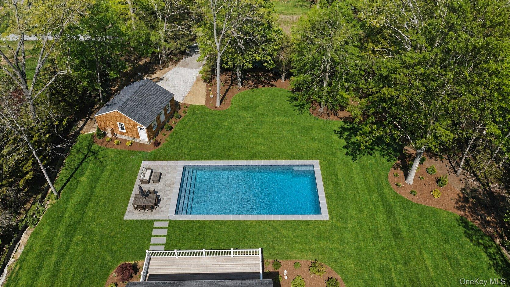 12 Red Creek Road Hampton Bays, NY 11946 - Photo 4 of 13 Digitally Rendered Inground Pool