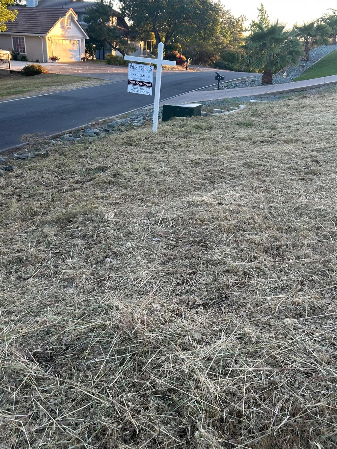 564 St Andrews Road Valley Springs, CA 95252 - Photo 7 of 8 a view of a yard with wooden fence