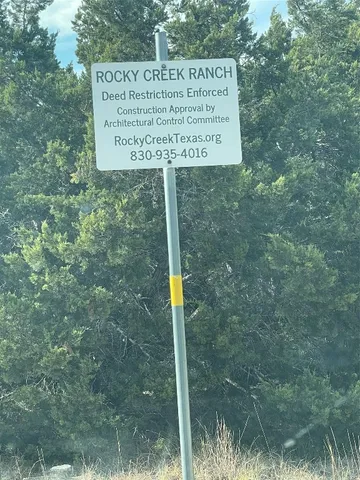 a view of a sign of a park