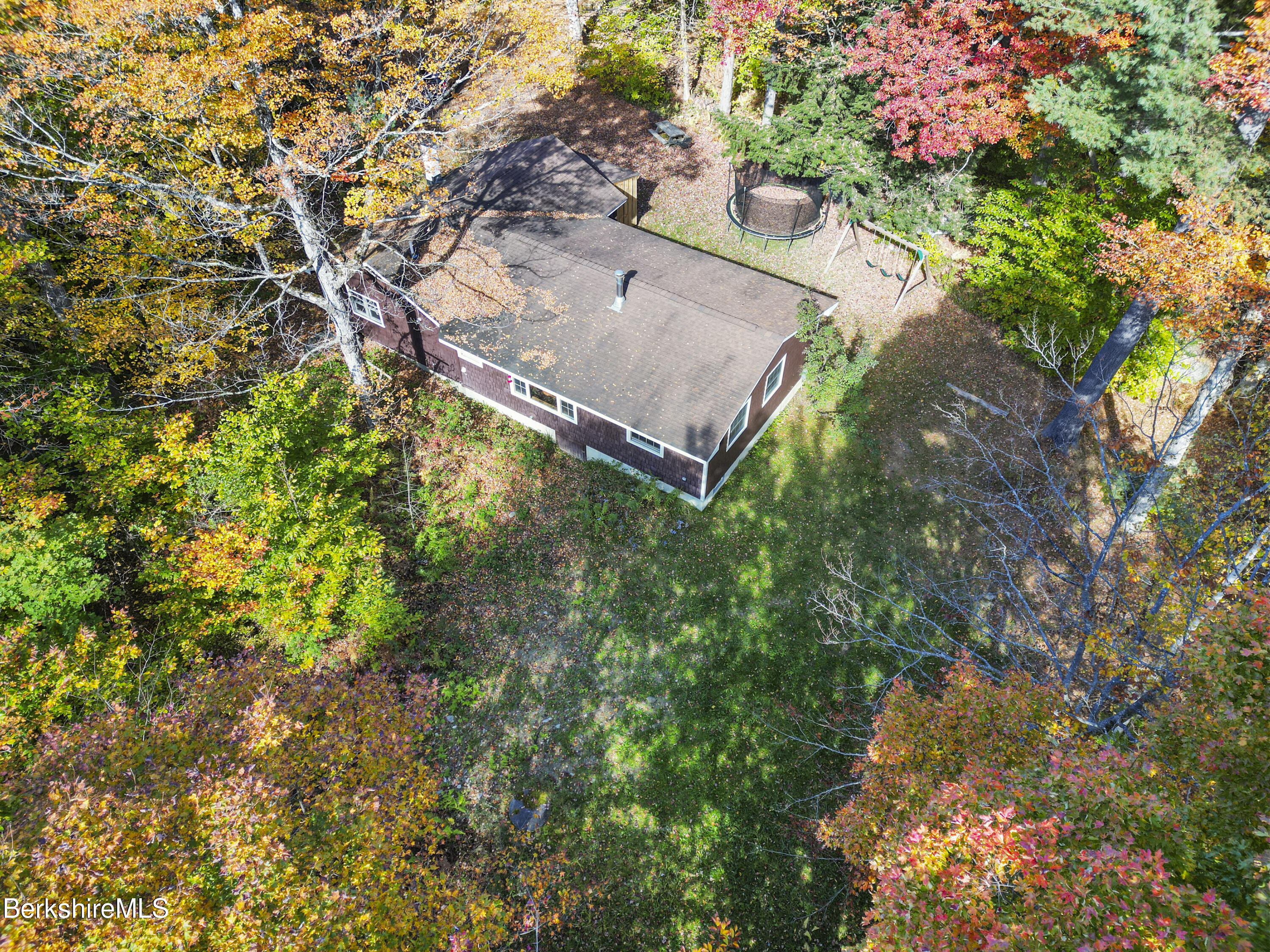 316 Chapel Road Savoy, MA 01256 - Photo 35 of 36 Aerial View of House