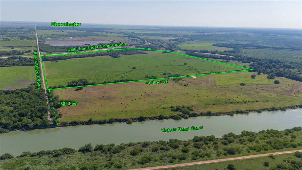 0 Black Bayou Road Bloomington, TX 77951 - Photo 39 of 39 an aerial view of a houses with outdoor space and lake view