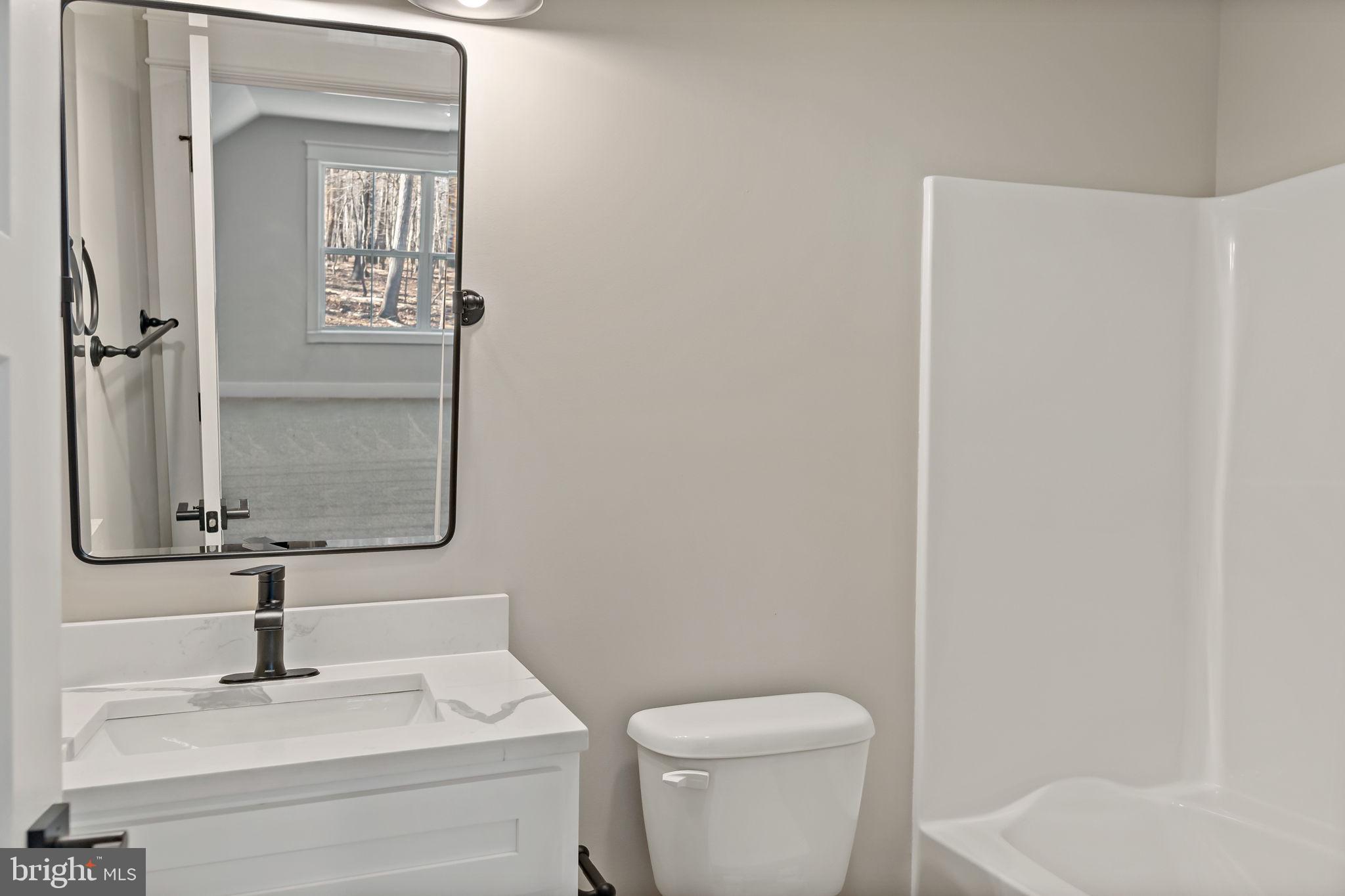 321 Mistletoe Lane Shepherdstown, WV 25443 - Photo 52 of 58 a bathroom with a toilet sink and mirror