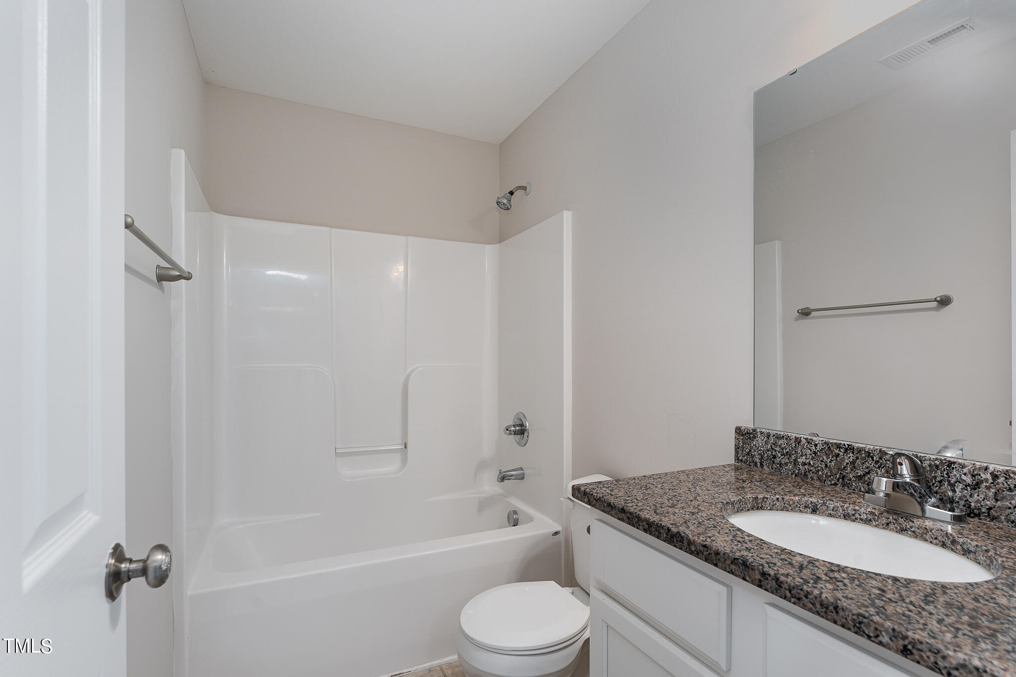 117 Celestial Drive Garner, NC 27529 - Photo 14 of 15 a bathroom with a granite countertop sink toilet tub and shower
