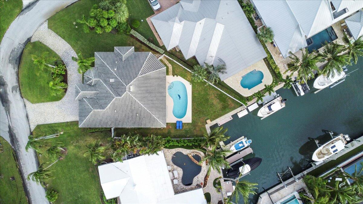 72 Waterway Road Jupiter, FL 33469 - Photo 4 of 57 an aerial view of a house