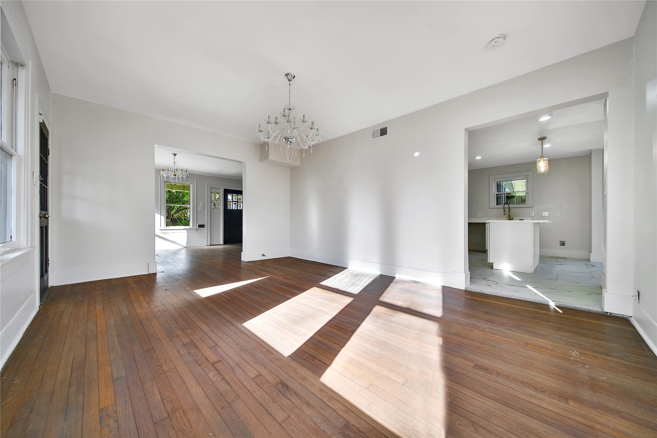2405 Arbor Street Houston, TX 77004 - Photo 12 of 41 a view of a living room and wooden floor