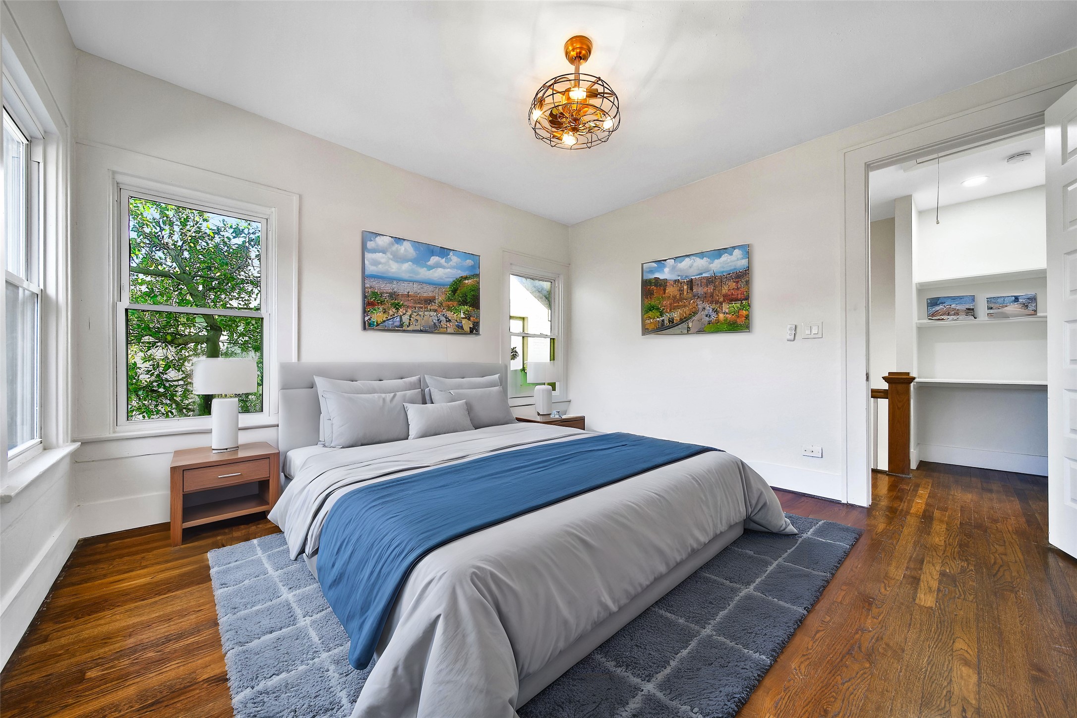 2405 Arbor Street Houston, TX 77004 - Photo 27 of 41 a spacious bedroom with a bed and a window