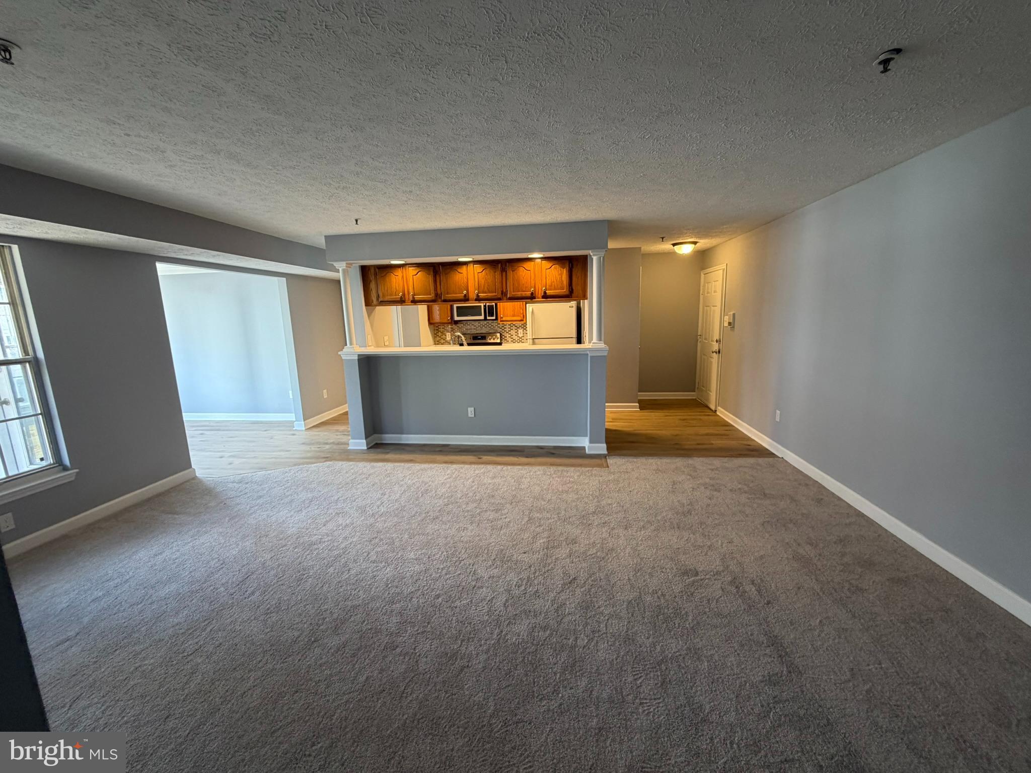 1401 F Sage Lane Belcamp, MD 21017 - Photo 13 of 30 an empty room with windows fire place and flat screen tv
