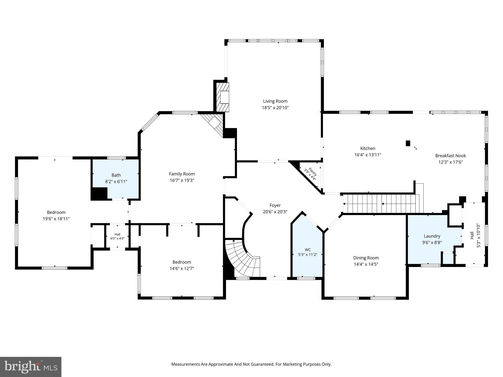 7724 Cannonball Gate Road Warrenton, VA 20186 - Photo 95 of 98 Main Level Floor Plan