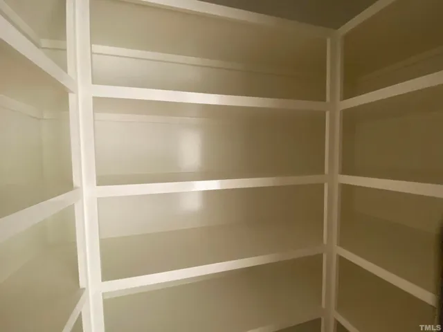 a close view of closet