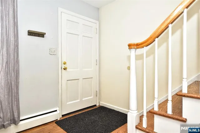 a view of front door