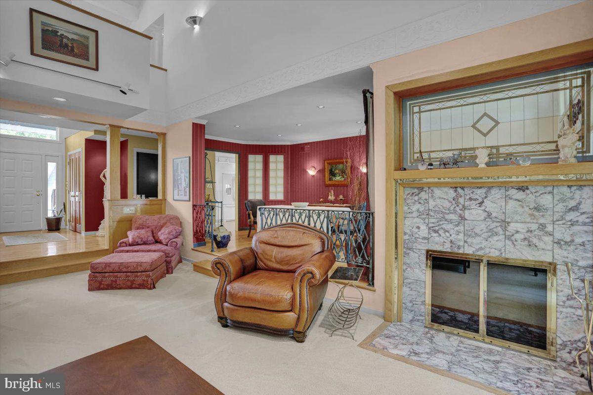 6 Sadowski Drive Reading, PA 19606 - Photo 8 of 66 a living room with furniture and a fireplace