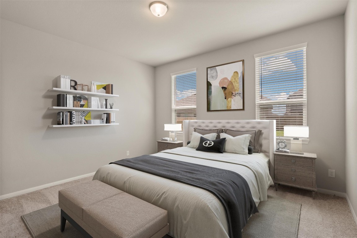 313 Redbud Rdg Drive Brookshire, TX 77423 - Photo 24 of 32 a bedroom with a bed and painting on the wall