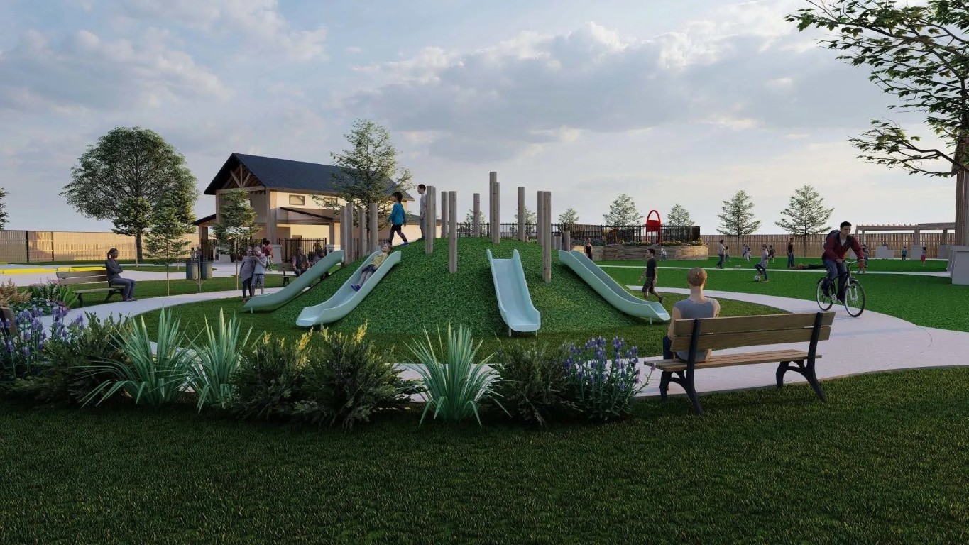 313 Redbud Rdg Drive Brookshire, TX 77423 - Photo 32 of 32 a garden view with a sitting space