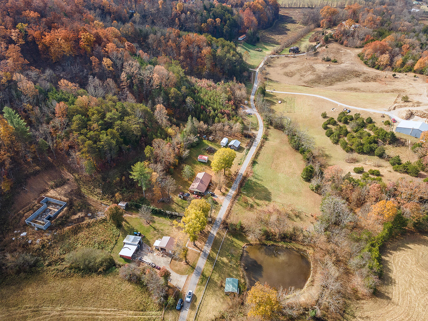 Tbd Sinking Creek Road Parrottsville, TN 37843 - Photo 29 of 32 2355-Sinking-Creek-D-Neas-Aerial-777