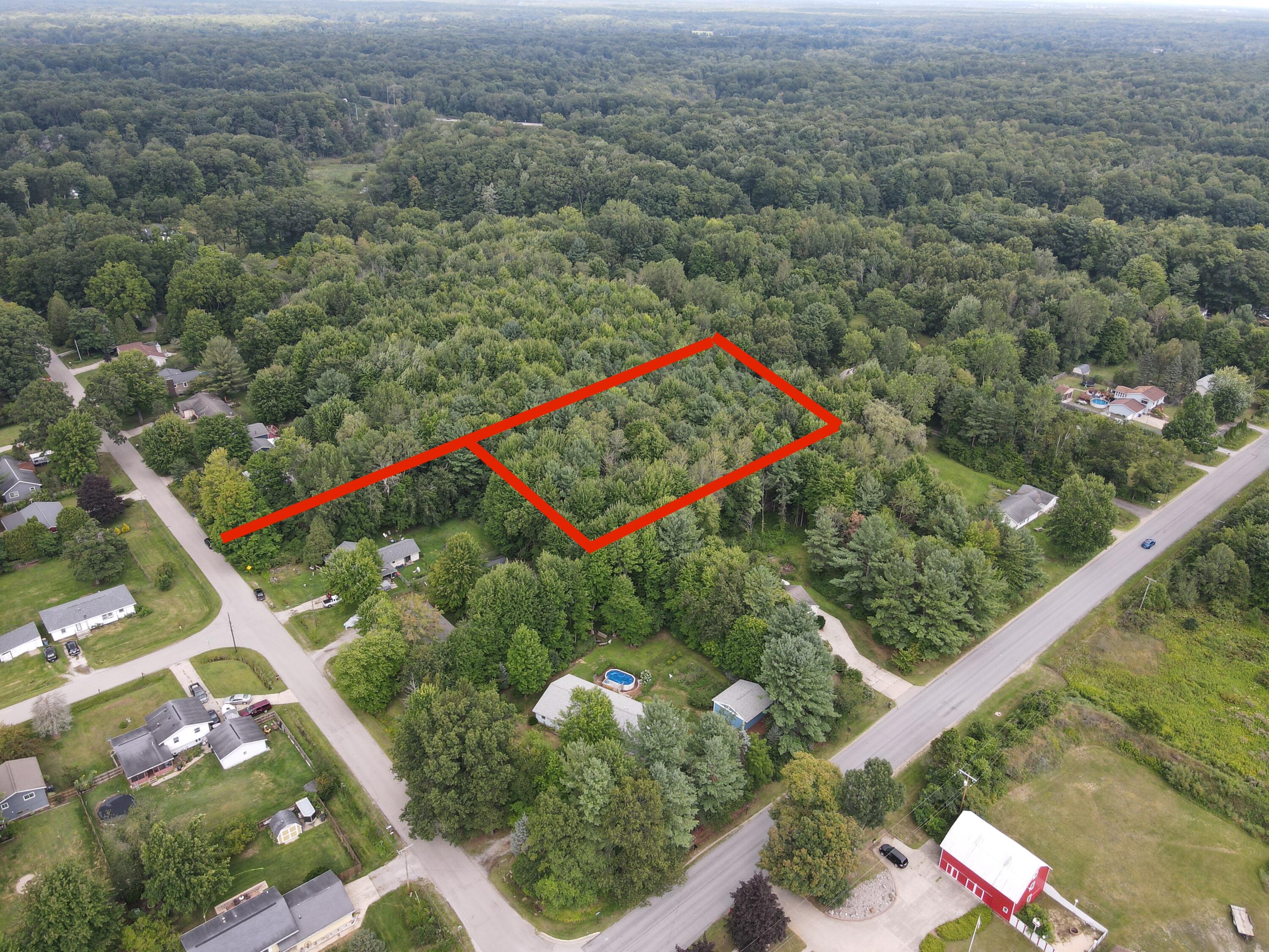 0 South Brooks Road, Unit LOT 2B Fruitport, MI 49415 - Photo 4 of 7 3 acre lot lines